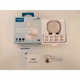 アンカー(Anker)のAnker soundcore P40i オフホワイト(ヘッドフォン/イヤフォン)