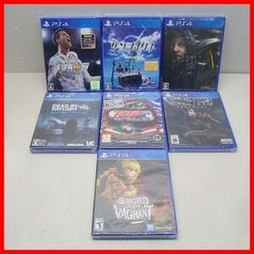 未開封 PS4 プレステ4 FIFA18/ザンキゼロ/DEATH STRANDING/デッドバイデイライト 貞子ライジング 等 海外版含む まとめて7本セット【10