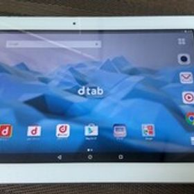 S098 docomo dtab d-01H harman/kardon HUAWEI Android タブレット 簡易動作確認＆簡易清掃＆初期化OK 判定◯送料無料 現状品