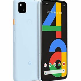 【中古】【安心保証】 Google Pixel 4a[128GB] SoftBank ベアリーブルー