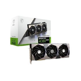 MSI Gaming RTX 4080 Super 16G SUPRIM X グラフィックスカード(NVIDIA RTX 4080 スーパー、256ビット、エクストリームクロック:2655MHz、16GB GDRR6X _並行輸入