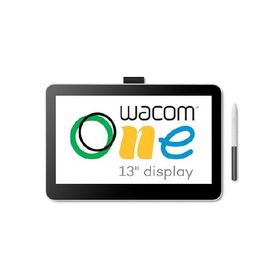 Wacom One 13 Touch Drawing Tablet with Screen, 13.3" HD Full-Laminated Touchscreen Digital Art Pad with Creative Software and Training, Graph_並行輸入