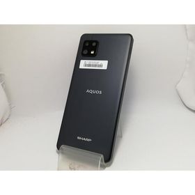 【中古】SHARP 楽天モバイル 【SIMフリー】 AQUOS sense6s ブラック 4GB 64GB SH-RM19s【戸塚】保証期間１ヶ月【ランクC】