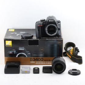 ＜良品＞ニコン Nikon D3400LKBK AF-P 18-55 VR レンズキット