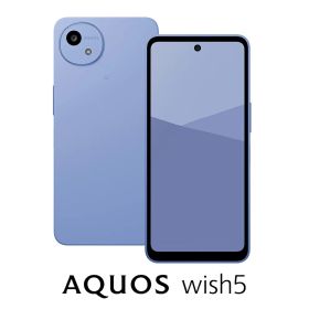 SHARP（シャープ） AQUOS wish5（4GB/128GB） ミソラ（SIMフリー版） SH-M32-A