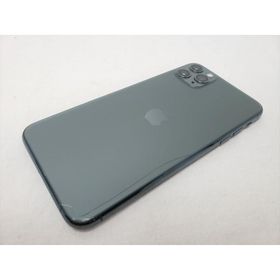 (中古) iPhone11 Pro Max 256GB ミッドナイトグリーン /MWHM2J/A 、softbank