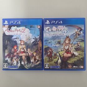 ★即決★送料無料★【PS4】 ライザのアトリエ2～失われた伝承と秘密の妖精～・3 ～終わりの錬金術士と秘密の鍵～ セット まとめ売り