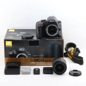 ＜良品＞ニコン Nikon D3400LKBK AF-P 18-55 VR レンズキット