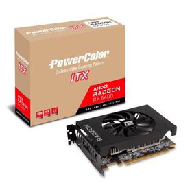 PowerColor AXRX 6400 4GBD6-DH AMD Radeon RX 6400 搭載グラフィックカード