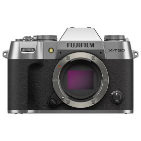 富士フイルム ミラーレス一眼カメラ「FUJIFILM X-T50」ボディ（シルバー）（日本語・英語版） FX-T50S_JP FUJIFILM
