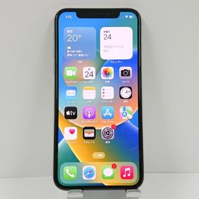 iPhoneX 256GB SoftBank シルバー 送料無料 即決 本体 c11755