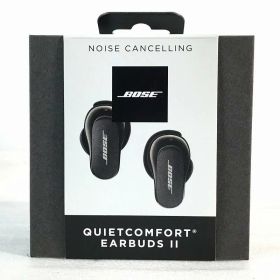 【未使用中古品】 ボーズ / BOSE QuietComfort Earbuds II QCEARBUDS2ELP BLK インナーイヤー型 / 完全ワイヤレス イヤホン 2022年 トリプルブラック 30020608