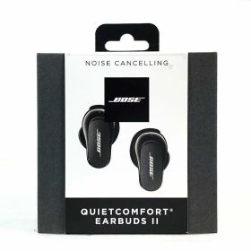 【未使用中古品】 ボーズ / BOSE QuietComfort Earbuds II QCEARBUDS2ELP BLK インナーイヤー型 / 完全ワイヤレス イヤホン 2022年 トリプルブラック 30020604