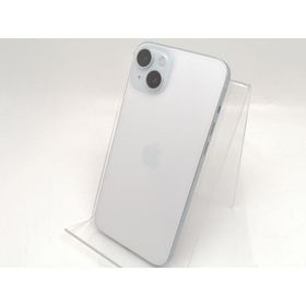 【中古】Apple 国内版 【SIMフリー】 iPhone 15 Plus 128GB ブルー MU0D3J/A【秋葉4号】保証期間１ヶ月【ランクA】