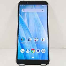 AQUOS sense3 basic 907SH SoftBank シルバー 送料無料 即決 本体 c15872