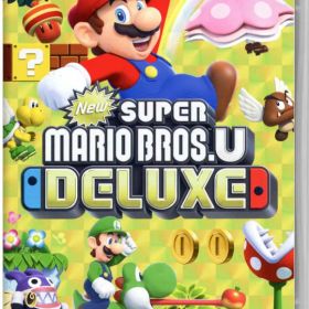 【中古】New スーパーマリオブラザーズ U デラックスソフト:ニンテンドーSwitchソフト／任天堂キャラクター・ゲーム