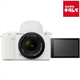 ソニー VLOGCAM ZV-E1 ズームレンズキット ホワイト SONY ミラーレス一眼カメラ フルサイズ Vlogカメラ 4K60P動画 小型軽量 Wi-Fi搭載 《納期未定》