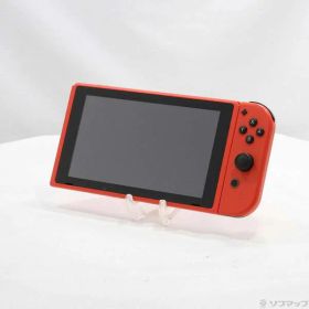 【中古】Nintendo Switch マリオレッド×ブルー セット 【344-ud】