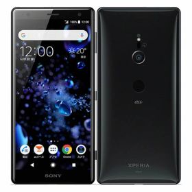 【中古】【安心保証】 Xperia XZ2 SOV37[64GB] au リキッドブラック