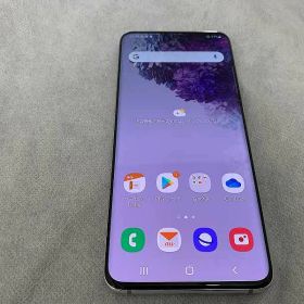 サムスン SAMSUNG 【SIMロック なし】au Galaxy S20 5G 128GB ホワイト SCG01 【中古】