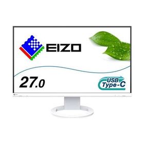 FlexScan EV2720S-WT (ホワイト) 27インチ WQHD 2560x1440 IPS フレームレスモニター USB Type-C対応