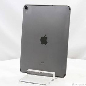 〔中古〕Apple(アップル) iPad Pro 11インチ 64GB スペースグレイ MU0M2J／A SoftBank〔262-ud〕