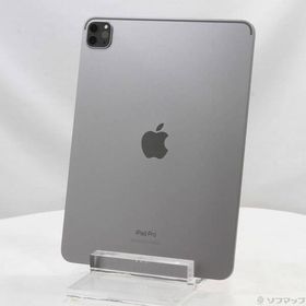 〔中古〕Apple(アップル) iPad Pro 11インチ 第4世代 128GB スペースグレイ MNXD3J／A Wi-Fi〔198-ud〕