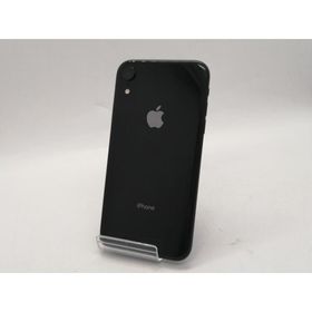 【中古】Apple docomo 【SIMロック解除済み】 iPhone XR 64GB ブラック MH6U3J/A（後期型番）【大須アメ横】保証期間１ヶ月【ランクC】