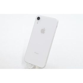 [中古]SIMフリー Apple iPhoneXR 64GB White A2106 MT032J/A