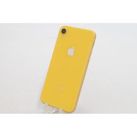 [中古]SIMフリー Apple iPhoneXR 64GB Yellow A2106 MT082J/A