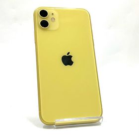 iPhone 11 64GB イエロー SIMフリー 白ロム 動作確認済 74%【全額返金保証】【最速発送】
