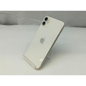 【中古】Apple 国内版 【SIMフリー】 iPhone 11 64GB ホワイト MHDC3J/A（後期型番）【札幌】保証期間１ヶ月【ランクC】