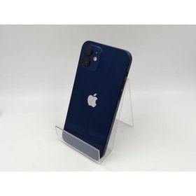 【中古】Apple 国内版 【SIMフリー】 iPhone 12 64GB ブルー MGHR3J/A【千葉】保証期間１ヶ月【ランクC】