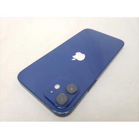 (中古) iPhone12 256GB ブルー /MGJ33J/A 【SIMロック解除品】、docomo