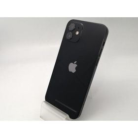 【中古】Apple au 【SIMロック解除済み】 iPhone 12 128GB ブラック MGHU3J/A【大阪堂島】保証期間１週間【ランクC】