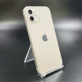 iPhone 12 256GB ホワイト au 白ロム 動作確認済 76%【全額返金保証】【最速発送】