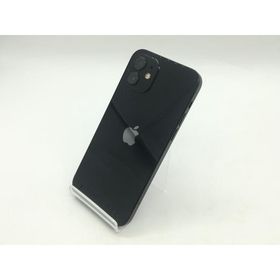 【中古】Apple docomo 【SIMロック解除済み】 iPhone 12 64GB ブラック MGHN3J/A【広島】保証期間１ヶ月【ランクC】