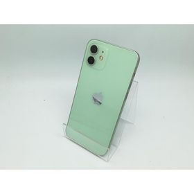 【中古】Apple au 【SIMロック解除済み】 iPhone 12 128GB グリーン MGHY3J/A【柏】保証期間１週間【ランクC】