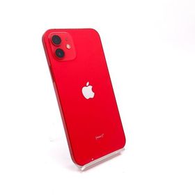 【全額返金保証】【最速発送】 iPhone 12 128GB レッド au SIMフリー 白ロム 動作確認済 78%
