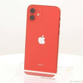 〔中古〕Apple(アップル) iPhone12 64GB プロダクトレッド MGHQ3J／A SIMフリー〔377-ud〕