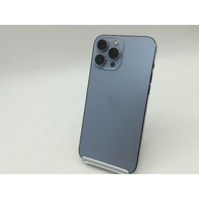 【中古】Apple SoftBank 【SIMフリー】 iPhone 13 Pro Max 256GB シエラブルー MLJD3J/A【広島】保証期間１ヶ月【ランクC】