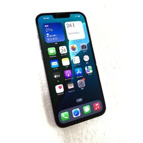 中古 Apple iPhone13 Pro Max 256GB シエラブルー MLJD3J／A SIMフリー ネットワーク利用制限▲判定