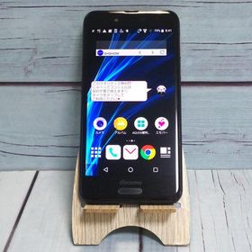 docomo AQUOS sense SH-01K ブラック Velvet Black 本体 白ロム SIMロック解除済み SIMフリー C476257