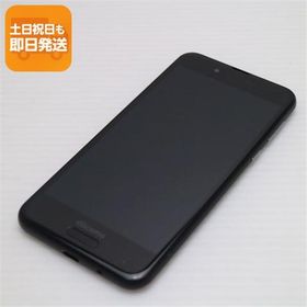 超美品 SH-01K AQUOS sense ブラック スマホ 即日発送 スマホ 白ロム 中古 DoCoMo SHARP あすつく 土日祝発送OK