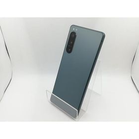 【中古】SONY au 【SIMフリー】 Xperia 5 IV 8GB 128GB SOG09 グリーン【熊本】保証期間１ヶ月【ランクB】