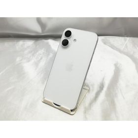 【中古】Apple 国内版 【SIMフリー】 iPhone 16 128GB ホワイト MYDR3J/A【ECセンター】保証期間１ヶ月【ランクA】