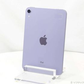 〔中古〕Apple(アップル) iPad mini 第6世代 64GB パープル 3J366J／A Wi-Fi〔262-ud〕