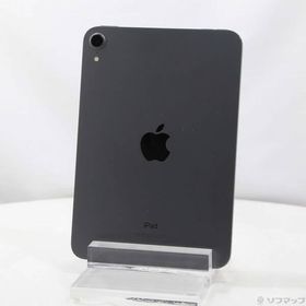 〔中古〕Apple(アップル) iPad mini 第6世代 256GB スペースグレイ MK7T3J／A Wi-Fi〔262-ud〕