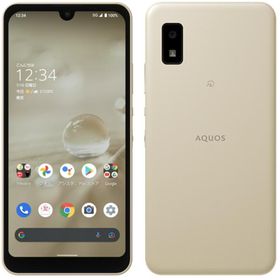 ワイモバイル AQUOS wish2 A204SH アイボリー SIMロック解除済 SIMフリー