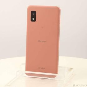 〔中古〕SHARP(シャープ) AQUOS wish2 64GB コーラル SH-51C docomo SIMフリー〔344-ud〕